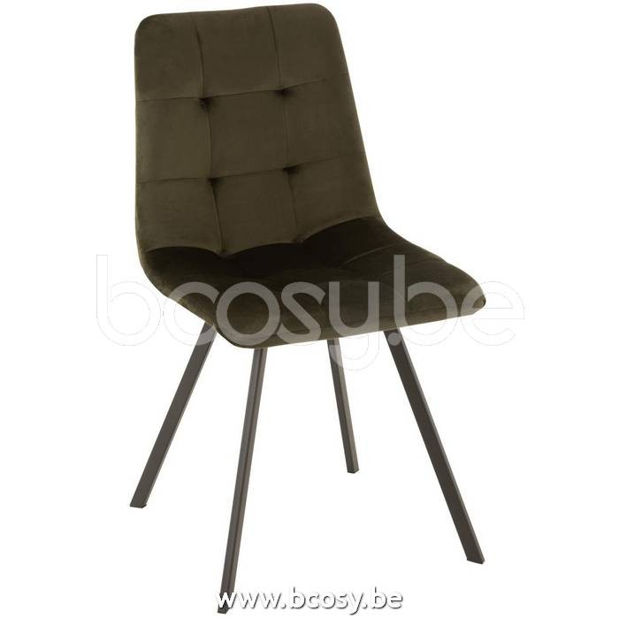 volwassen winnaar Voorzitter J-Line Stoel Morgan Textiel-Metaal Donker Groen L58xB46xH90 cm Jline 15492  J-line 15492 <span style="font-size: 6pt;"> stoelen-eetkamerstoelen- eethoekstoelen-eettafelstoelen-eetstoelen-chaises-de-repas-dining-chairs-stuhl-stuehle  </span> - Stoelen ...
