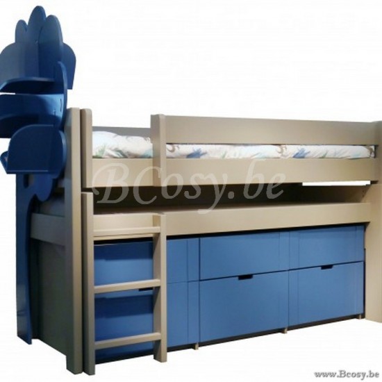 Mathy By Bols Dominique Rechts Rol Kinderbureau Verhoogd Bed 127 90 ...